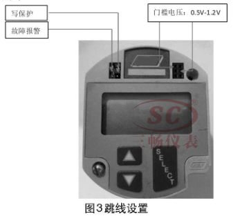 磁致伸縮液位計跳線設(shè)置