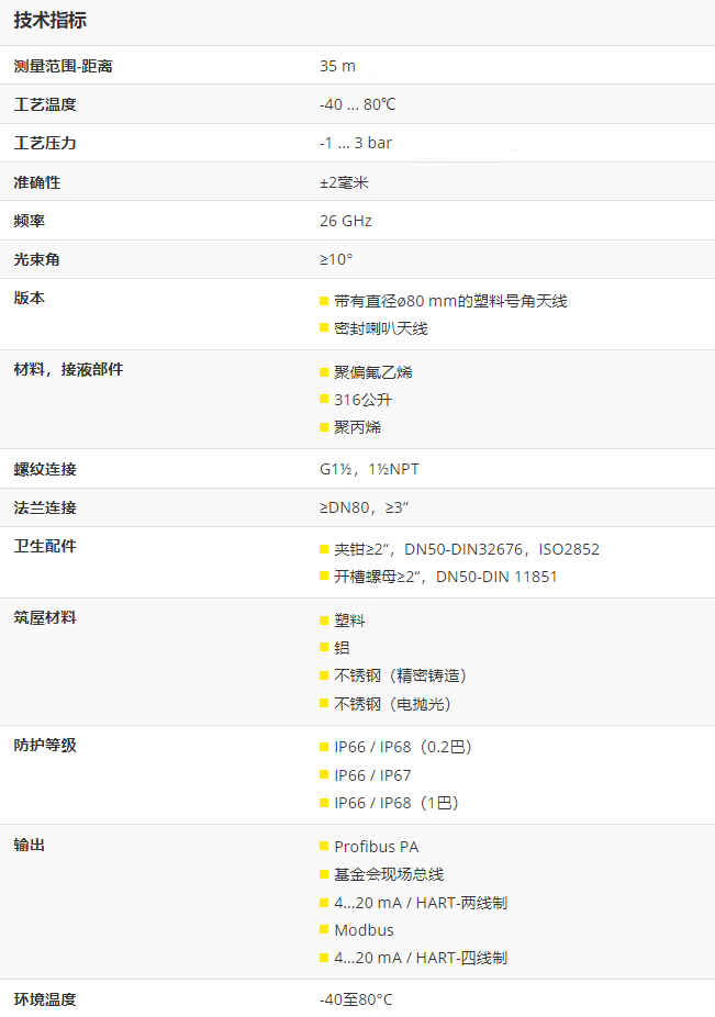 VEGAPULS 61雷達(dá)液位計(jì)_德國(guó)原裝VEGAPULS 61雷達(dá)物位計(jì)